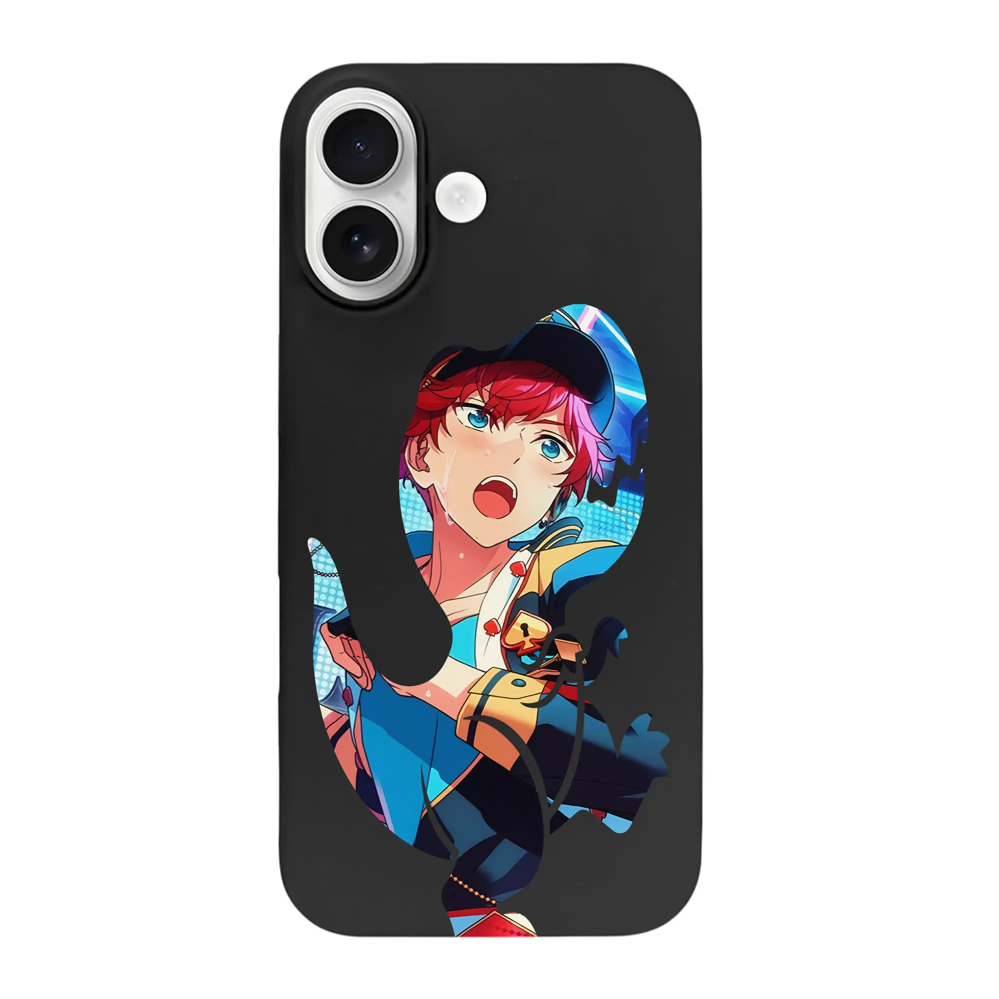 あんさん ぶる グッズ ALKALOID 天城一彩 - iPhone 17 シリーズ シリコンケース 薄型 耐衝撃 指紋防止 ソフトタッチカバー 精密フィット 傷防止 保護ケース iPhone 17/17 Air/17 Pro/17 Pro Max 対応